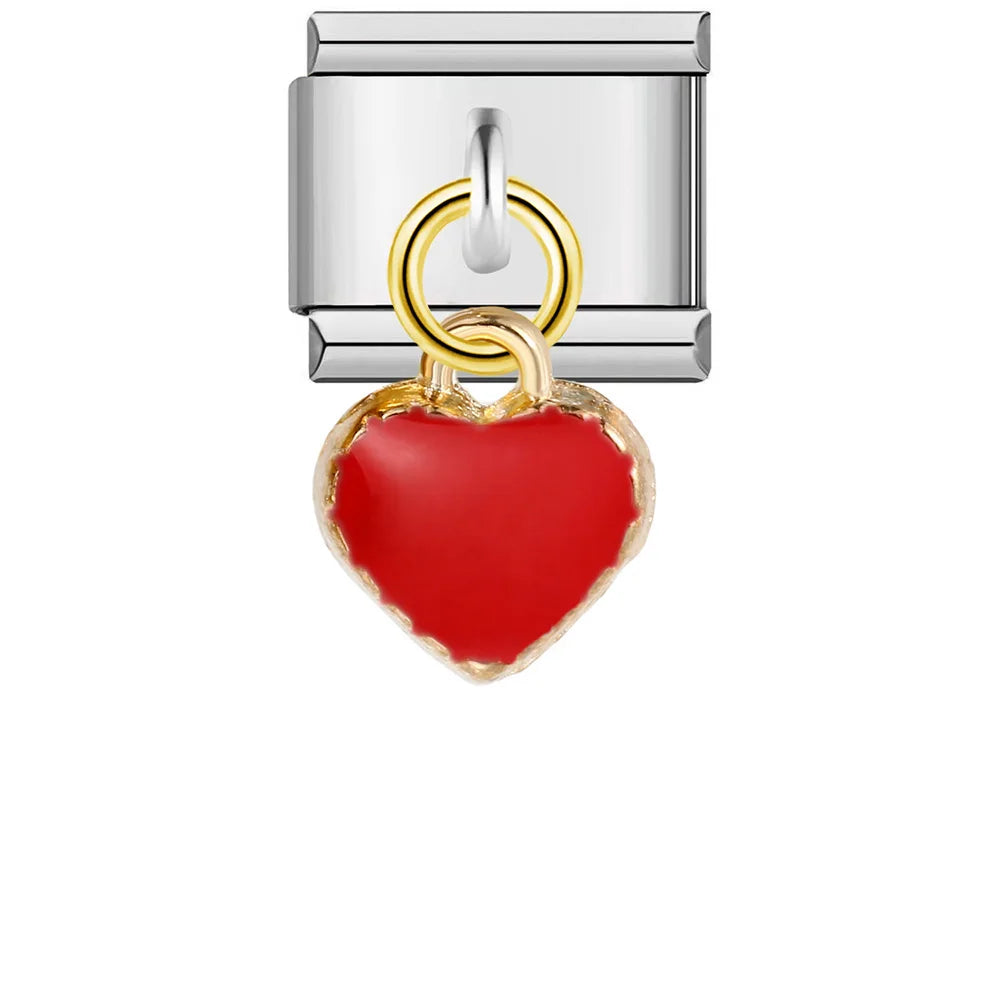 Birthstone Pendant Italian Charm 235