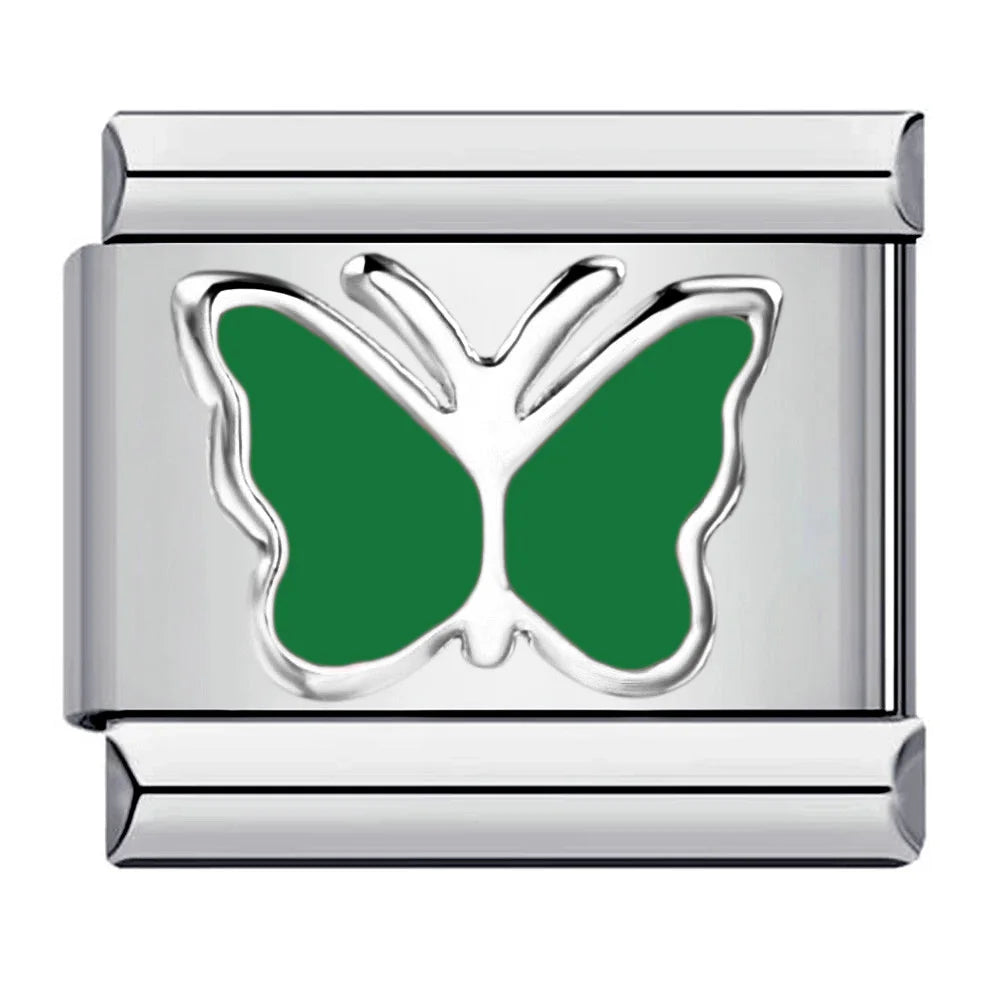 Butterfly Italian Charm Link 479