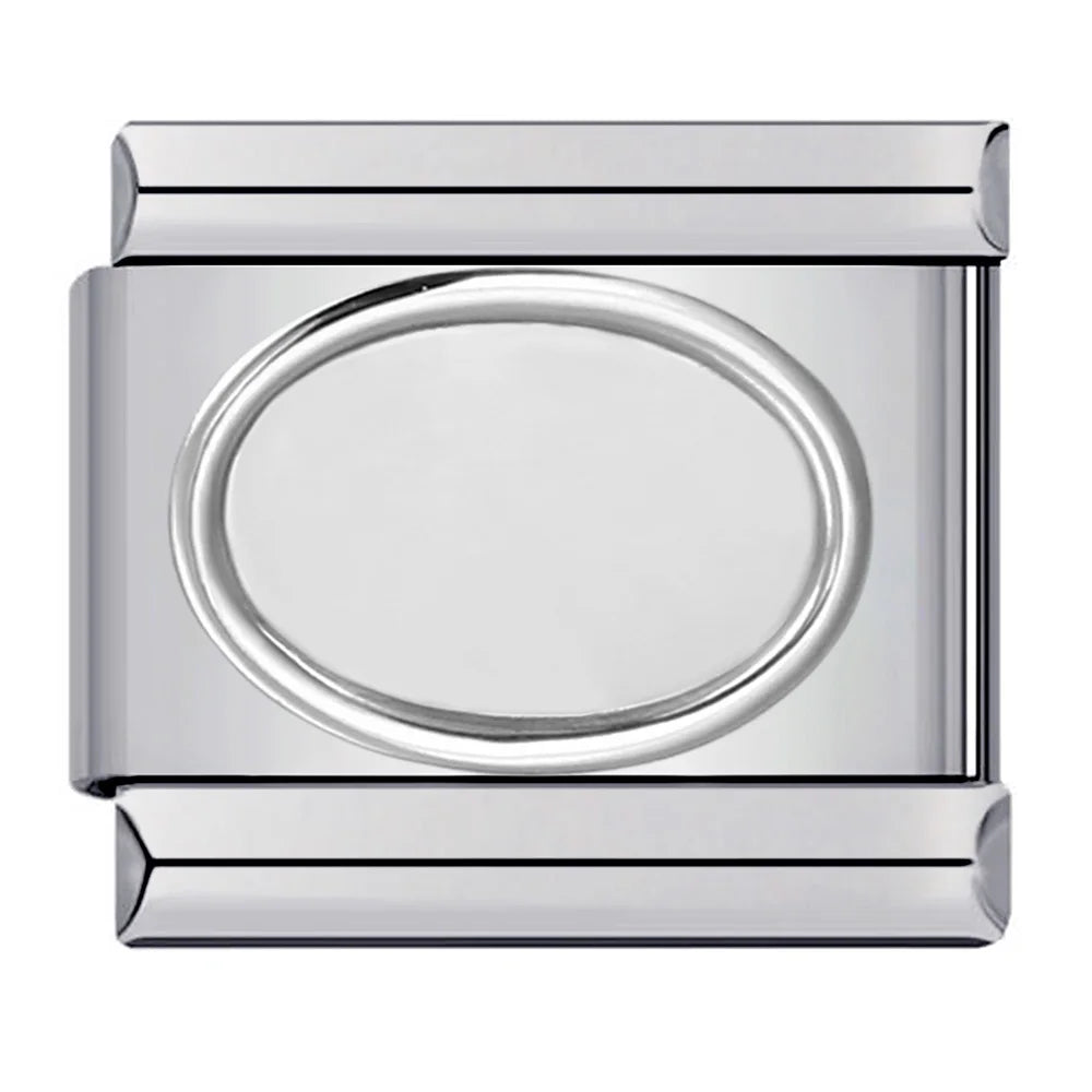 Zirconia Italian Charms Links 091