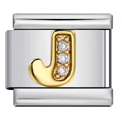 Gold Color 26 English Letter 207