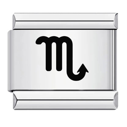 Laser Italian Charms Links 369