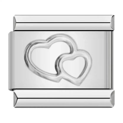 Simple Italian Charm Links 015