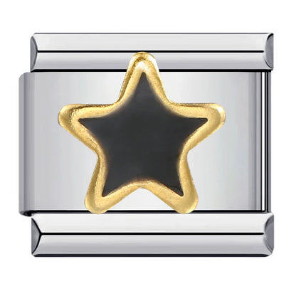 Star Italian Charm Links 107