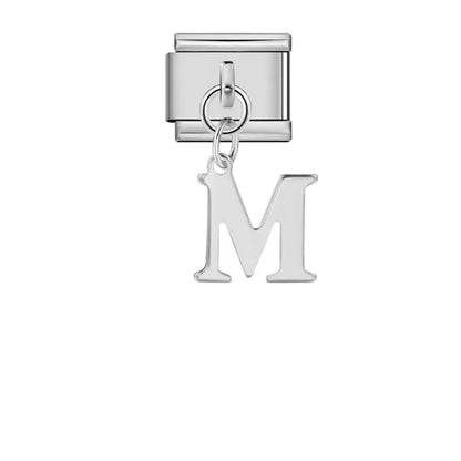 Silver Color Pendant 26 English Letter 521