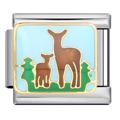 Animal Italian Charm Links 256