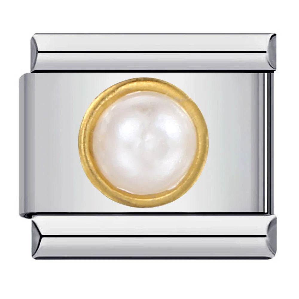 Round Italian Charm Links 160