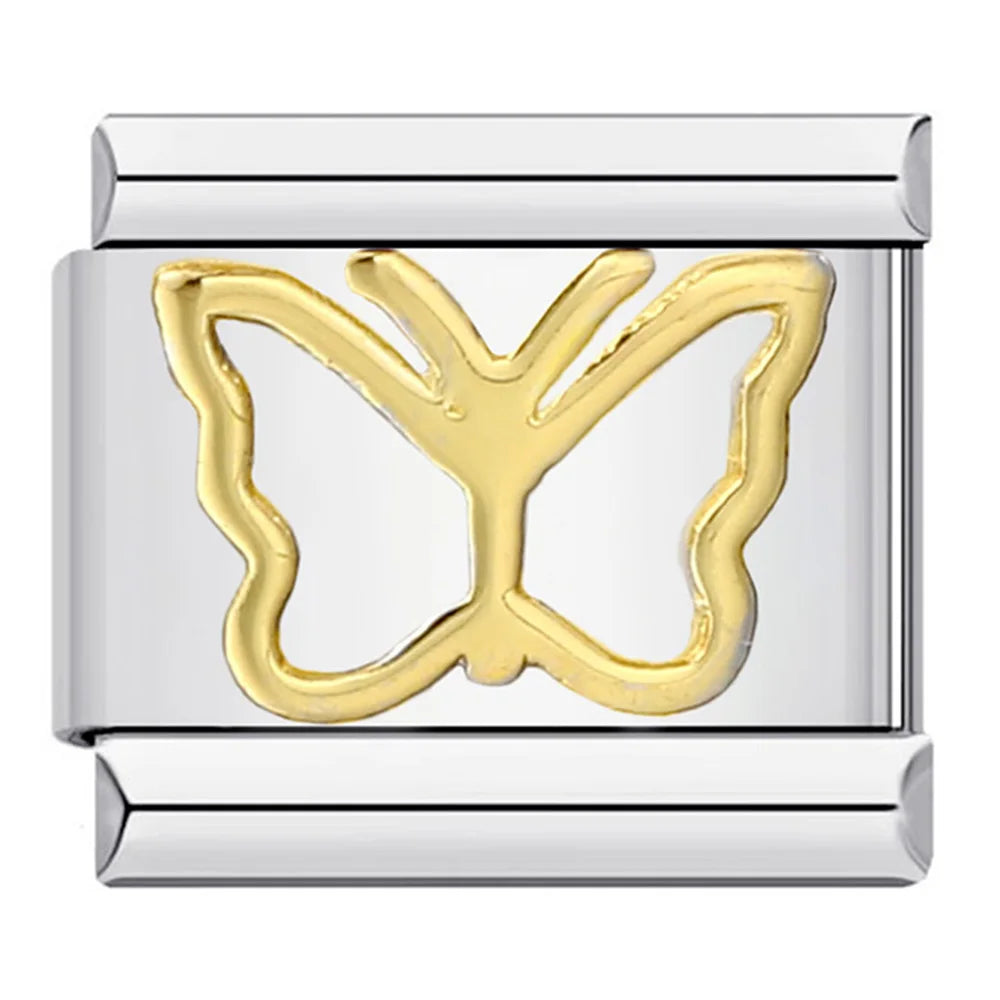 Butterfly Italian Charm Link 479