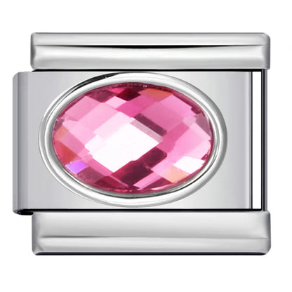 Zirconia Italian Charm Links 120