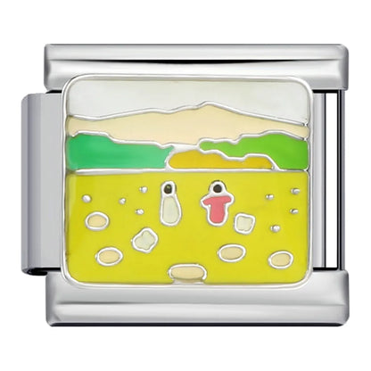 Flower Italian Charm Link 332