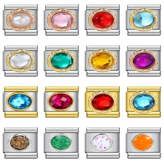 Oval Italian Charm Links 106
