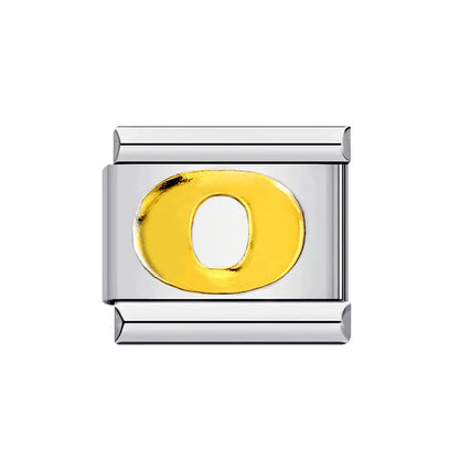 Gold Color 26 English Letters 014