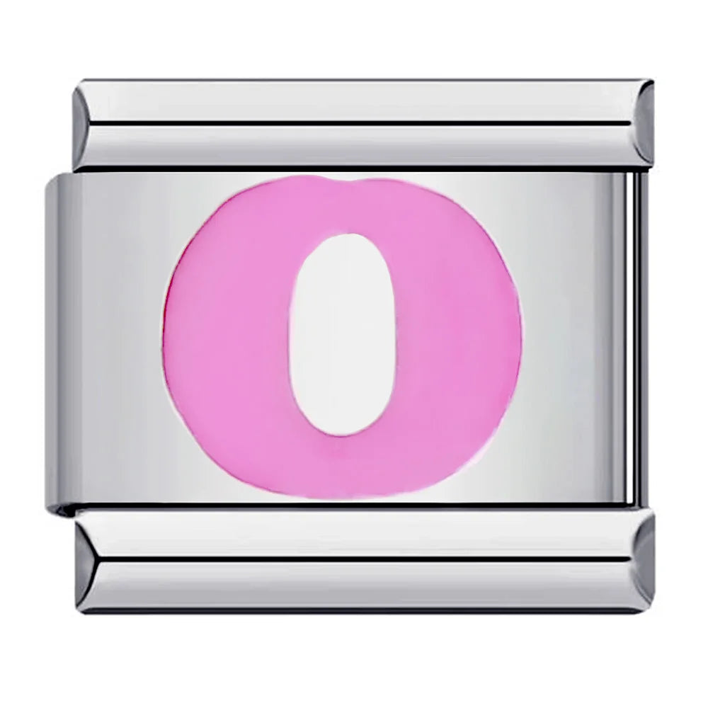 Pink Color 26 English Letters 018