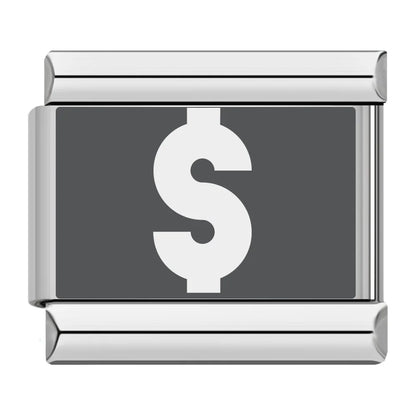 Laser 26 English Letters Charm 028
