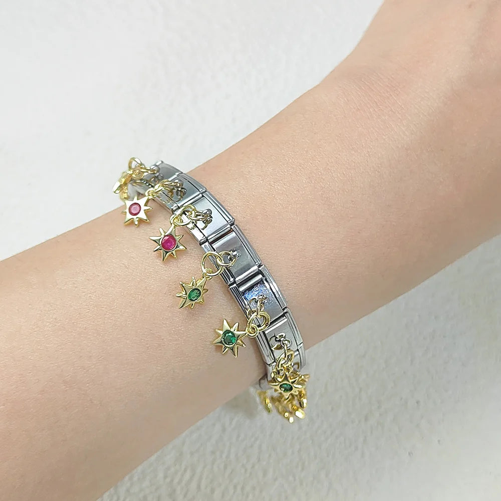 Star Pendant Italian Charm 242