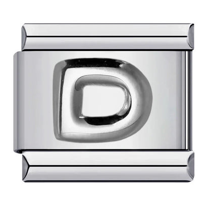 Silver Color 26 English Letters 174