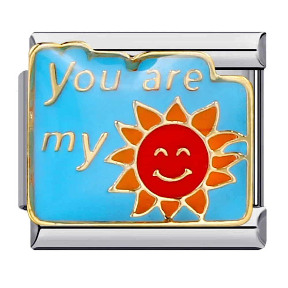 Birthday Italian Charm Links 153