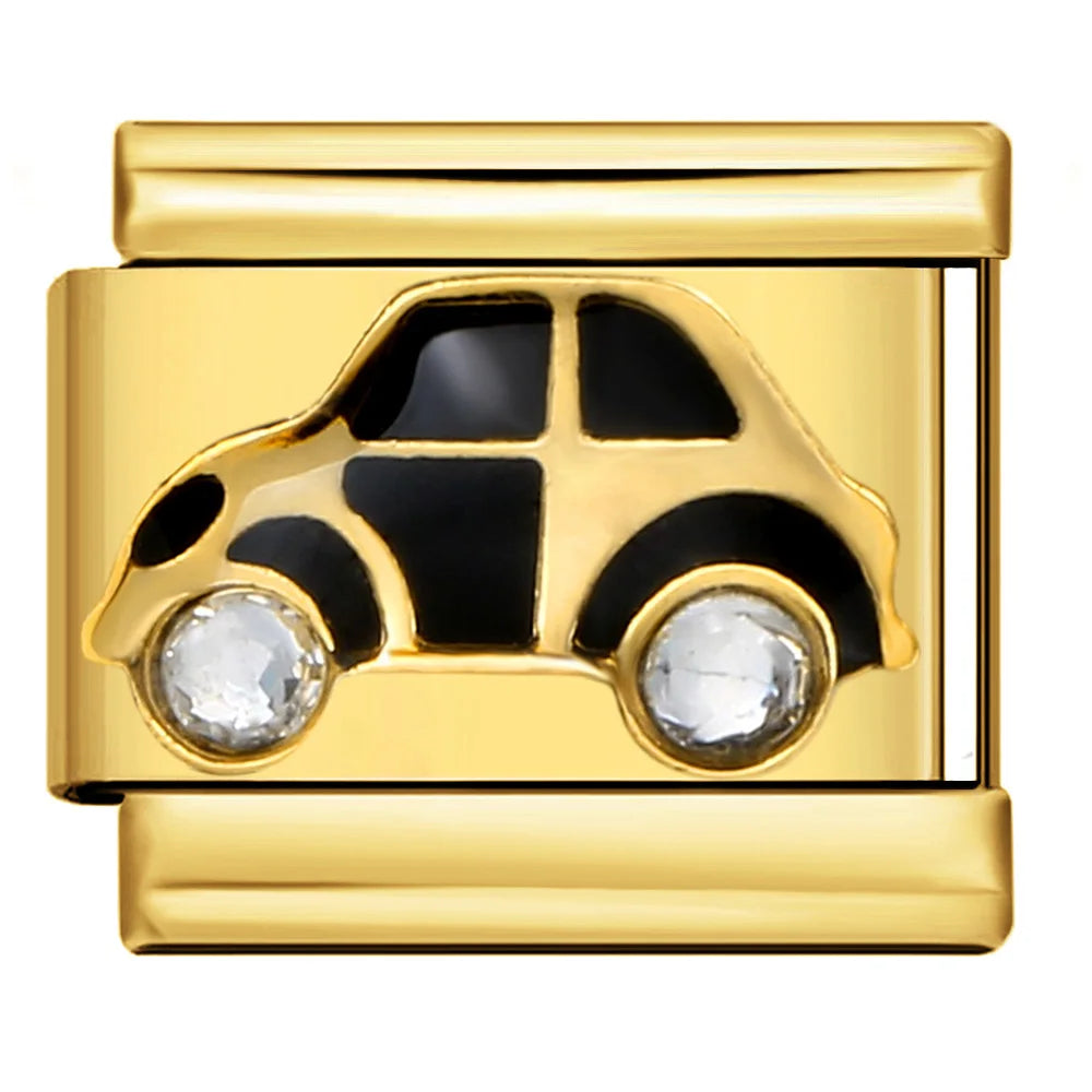 Gold Color Italian Charm Link 176