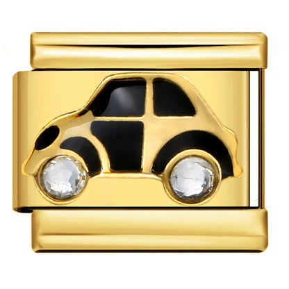Gold Color Italian Charm Link 176