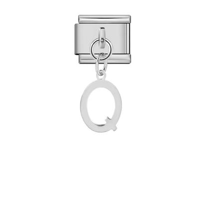 Silver Color Pendant 26 English Letter 521