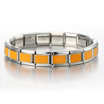 Square Italian Charm Link 448