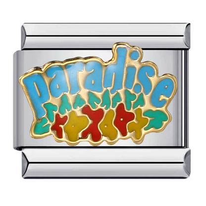 Rainbow Italian Charm Links 151