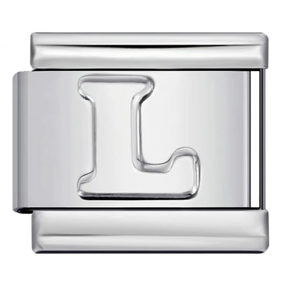 Silver Color 26 English Letter 533