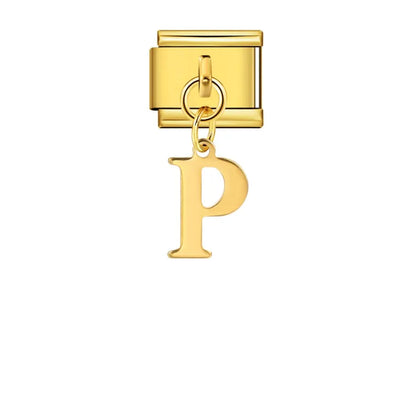 Gold Color Pendant 26 English Letter 520