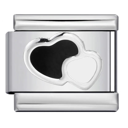 Heart Italian Charms Links 447