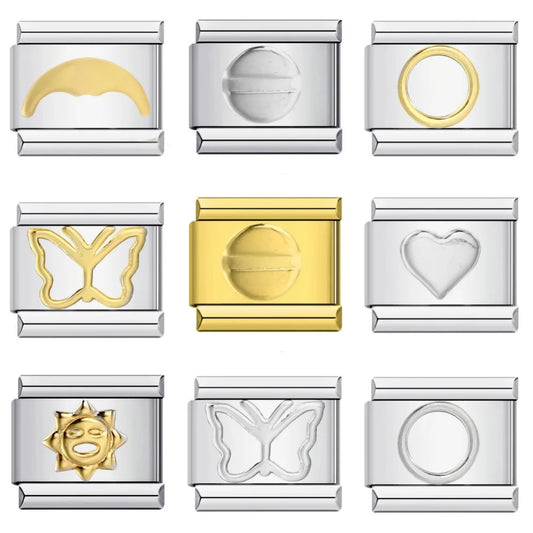 Simple Italian Charm Links 013