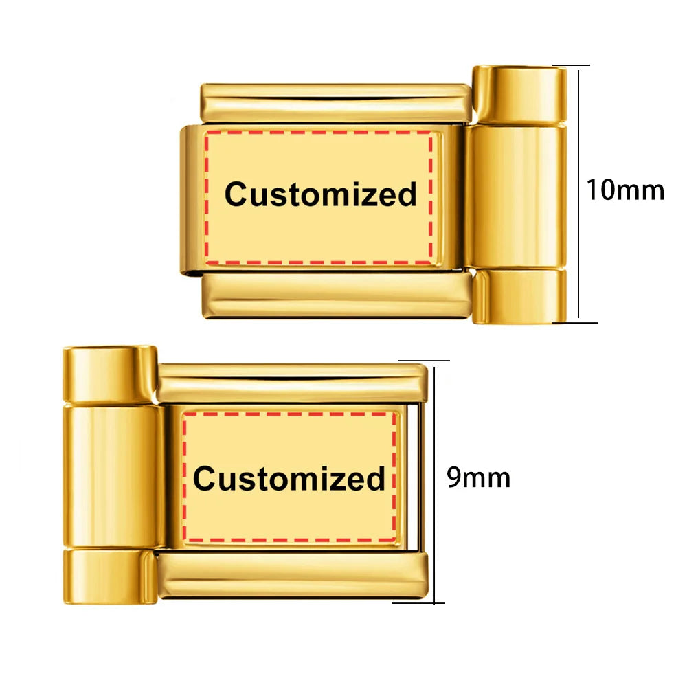 Custom Picture Watch Strap Connector 536