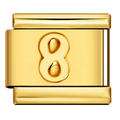 0-9 Number Italian Charm 263