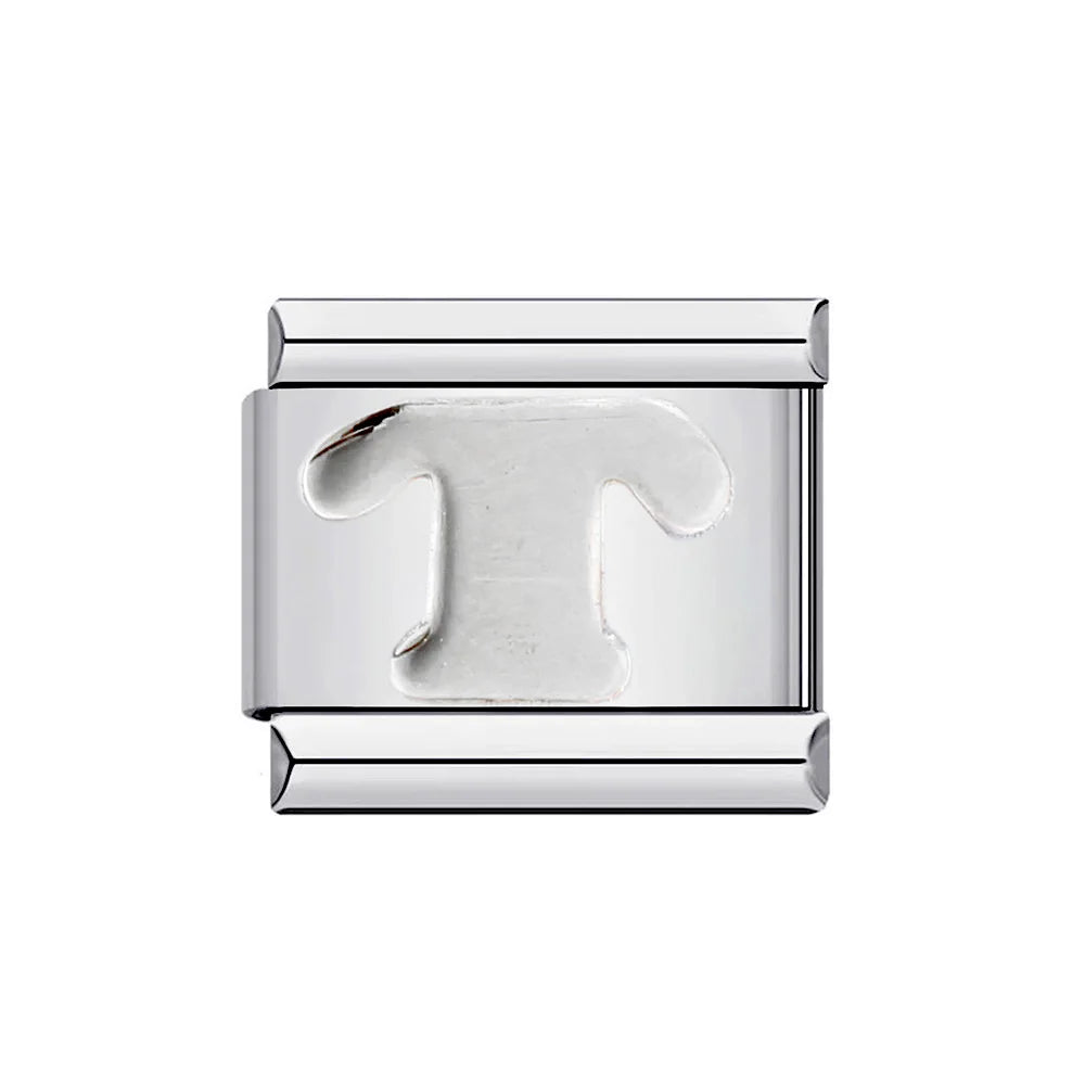 Silver Color 26 English Letter 071