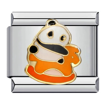 Panda Italian Charm Link 309
