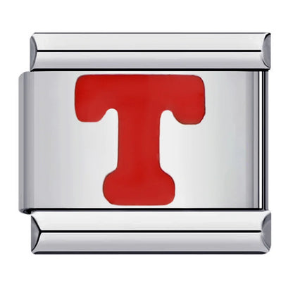 Red Color 26 English Letters 016