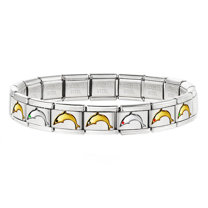 Dolphin Italian Charm Links 452