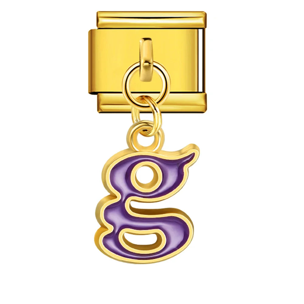 Gold Color 26 English Letter 461