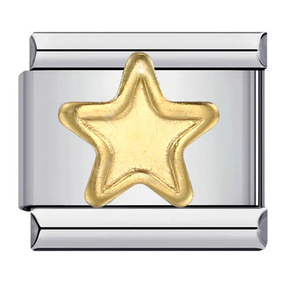 Star Italian Charm Links 107