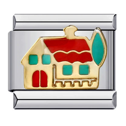 Christmas Italian Charm Links 140