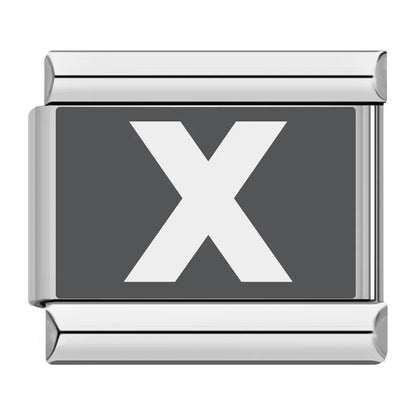 Laser 26 English Letters Charm 028