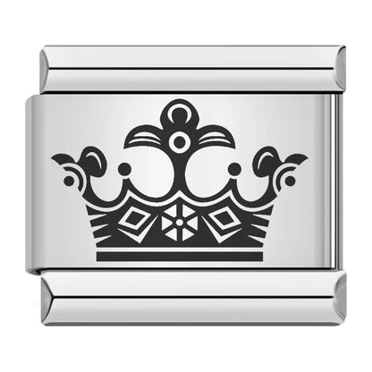 Laser Italian Charm Links 052