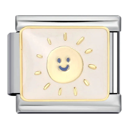 Star Moon Sun Italian Charm 172