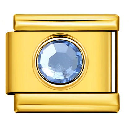 Birthday Stone Italian Charm 471