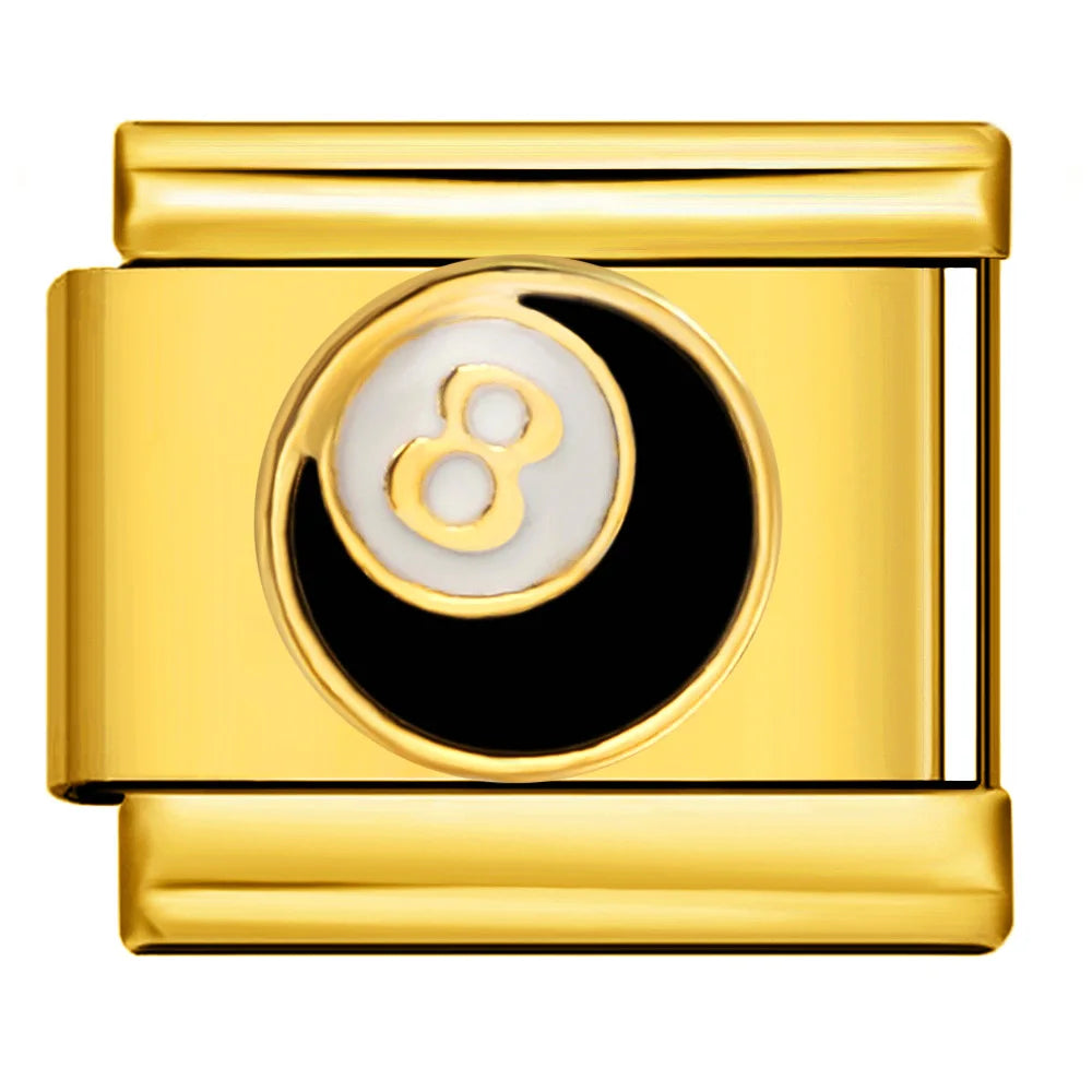 Gold Color Italian Charm 478