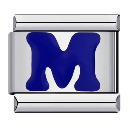 Blue Color 26 English Letters 002