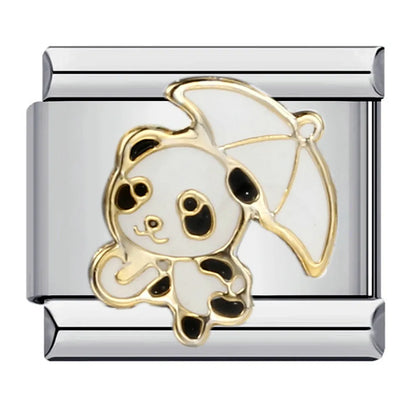 Panda Italian Charm Link 309