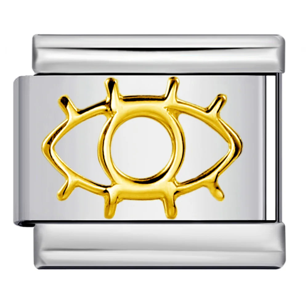Evil Eyes Italian Charm Links 110