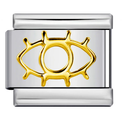 Evil Eyes Italian Charm Links 110