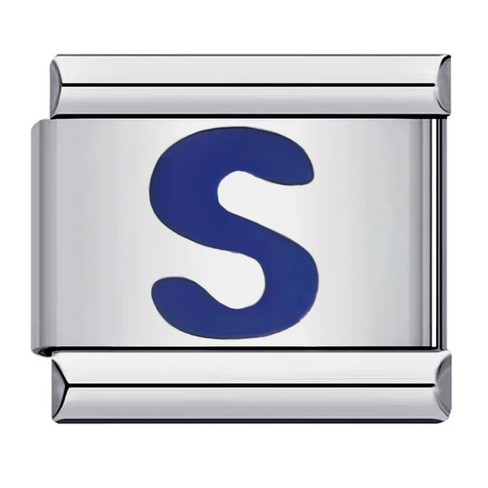 Blue Color 26 English Letters 021