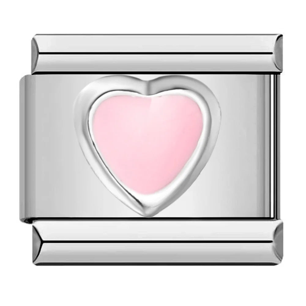 Heart Italian Charm Link 178