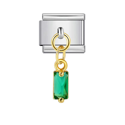 Green Italian Charm Links 400